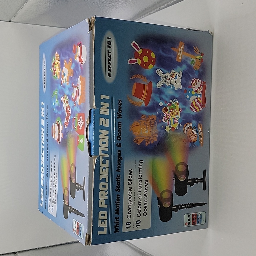 New Projector Holiday LED lights 2 in 1,